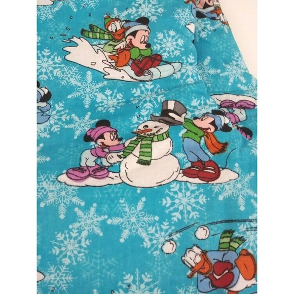 Disney Mickey Mouse & Friends Blue Hanging Christmas Stocking 33" Long - Picture 5 of 5